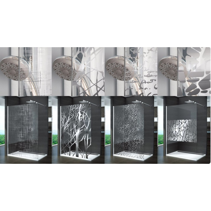 Kabina Ronal Pur PUE2P prysznicowa wejście narożne 90x90cm, część prawa- sanitbuy.pl