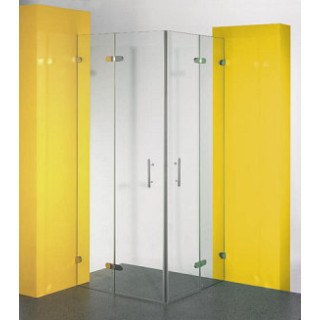 Kabina Ronal Pur PUE2P prysznicowa wejście narożne 80x80cm, część prawa- sanitbuy.pl