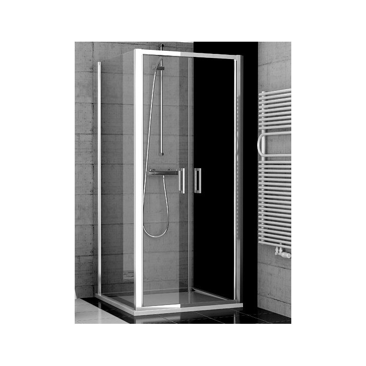 Drzwi dwuczęściowe SanSwiss TOP-LINE 70 cm, połysk, szkło przeźroczyste- sanitbuy.pl