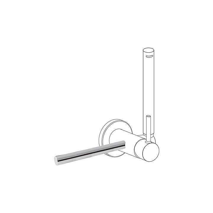 Wieszak na ręczniki Tres - Max, chrom- sanitbuy.pl