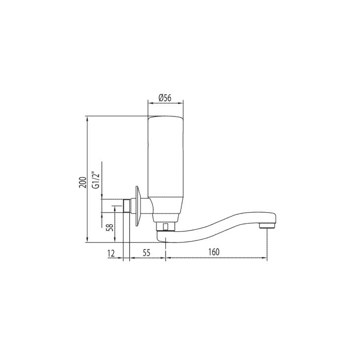 Bateria umywalkowa elektroniczna Trestronic - sanitbuy.pl