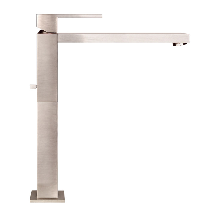 Bateria umywalkowa wysoka, o przedłużonej wylewce Gessi Rettangolo- sanitbuy.pl