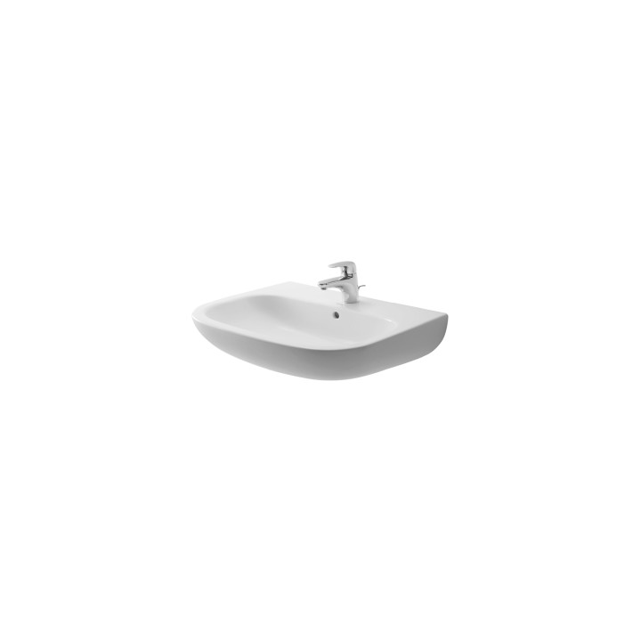 Umywalka Duravit D-Code 550x500 mm z otworem na baterię- sanitbuy.pl