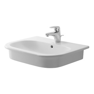 Umywalka Duravit D-Code 545x435 mm blatowa z otworem na baterię- sanitbuy.pl
