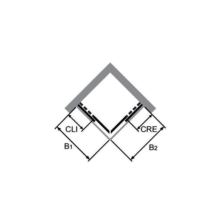 Kabina wejście narożne suwane Huppe Classics 90x90 cm, wys. 200 cm, srebrny mat , szkło przeźroczyste z powłoką Anti Plaque - sa