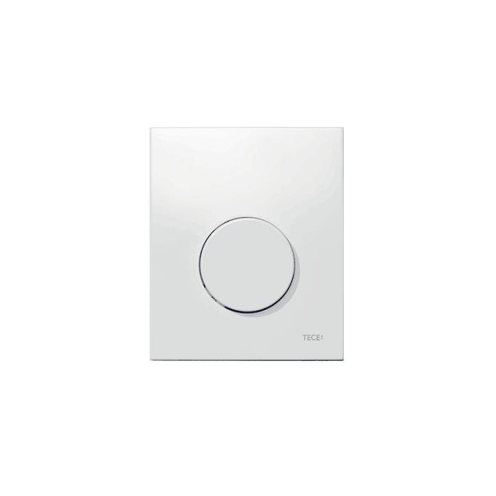 Przycisk spłukujący TECEloop do WC - szkło czarne, przyciski złote- sanitbuy.pl