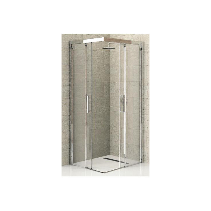 Kabina prysznicowa Novellini Kuadra A 87-90 cm narożna - połowa kabiny lewa- sanitbuy.pl