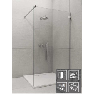 Ścianka Radaway Euphoria Walk-in IV 70, chrom, szkło przeźroczyste- sanitbuy.pl