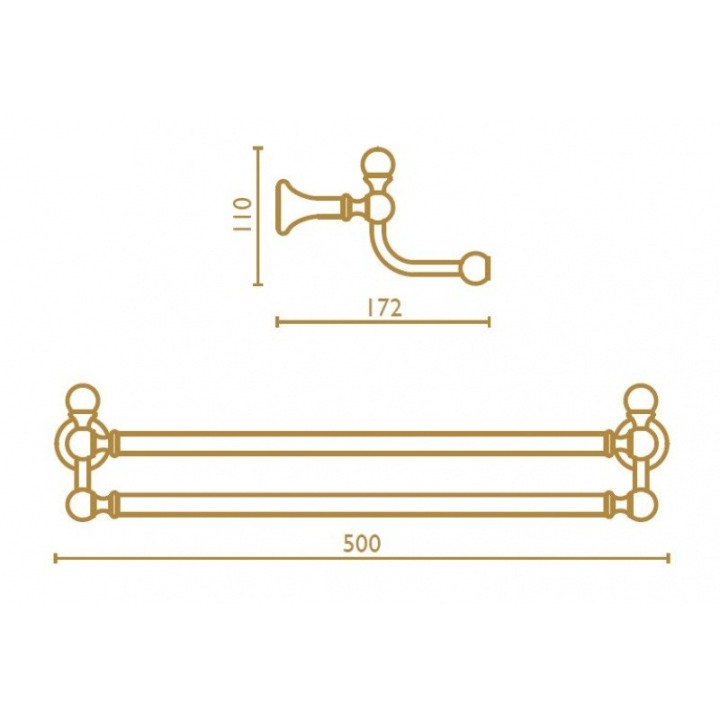 Wieszak  Bagno&Associati Folie - sanitbuy.pl