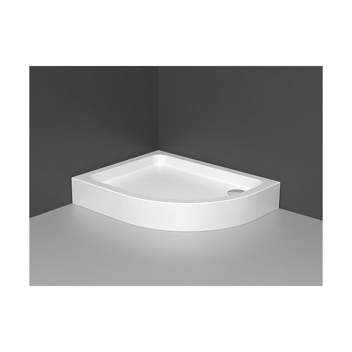 Brodzik Radaway Giaros A 90x90 cm, półokragły- sanitbuy.pl