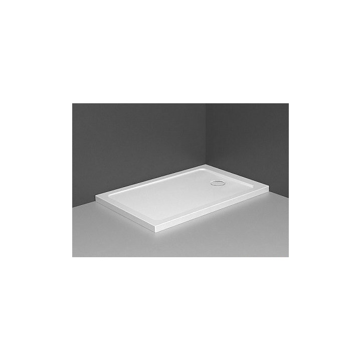 Brodzik Radaway LAROS E 80x100 cm, półokragły prawy- sanitbuy.pl