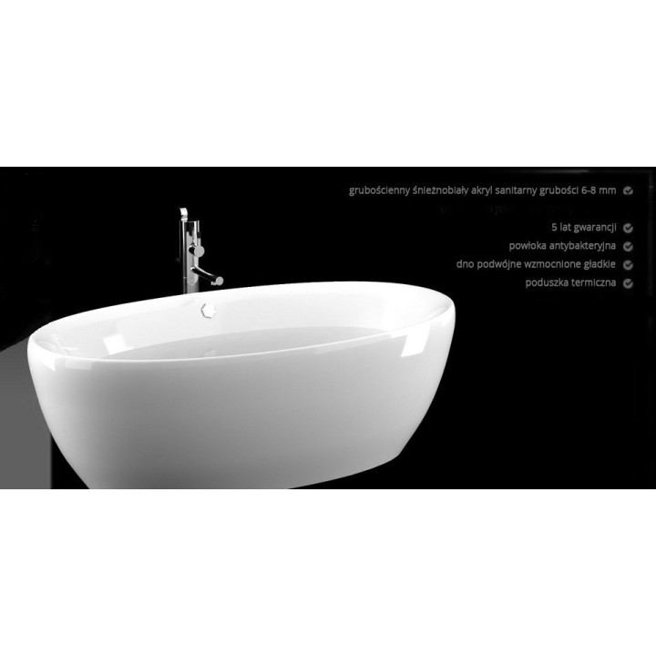 Wanna MARCOONI VSA-31 180x95 cm, wolnostojąca- sanitbuy.pl