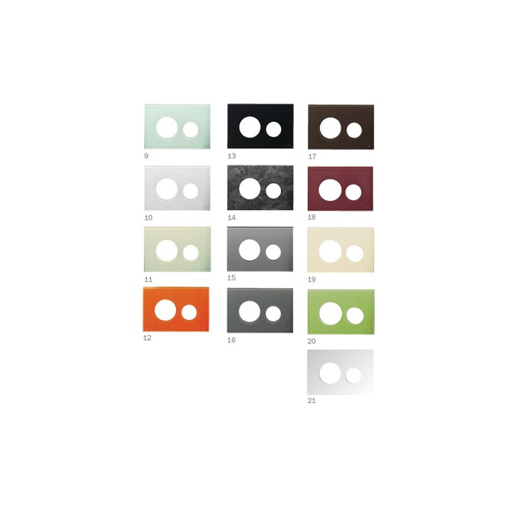 Płytka TECE - przyciski czarneTECEloop do kompletowania z obudwą - sanitbuy.pl