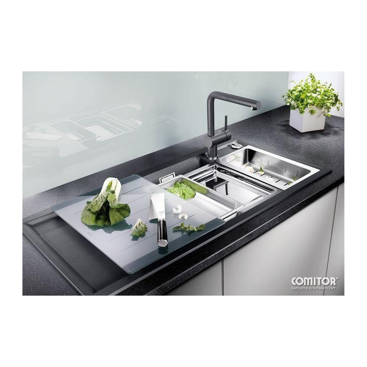 Zlewozmywak Blanco METRA 9, 86 x 50 cm, antracyt- sanitbuy.pl