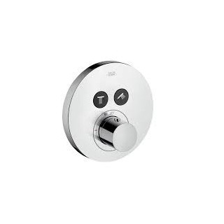 Bateria termostatyczna Axor ShowerSelect Round do 2 odbiorników, podtynkowy, element zewnętrzny- sanitbuy.pl