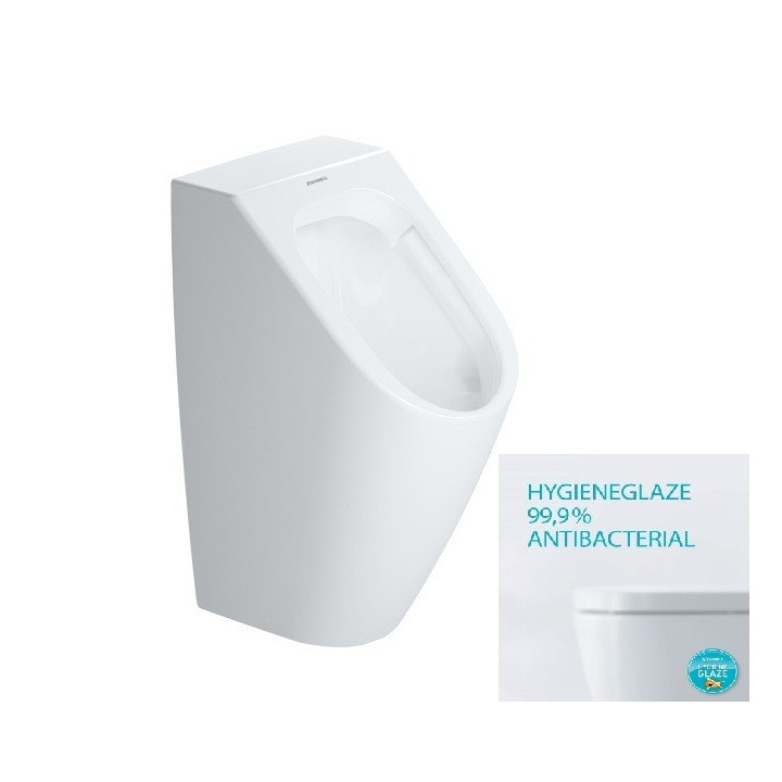 Pisuar Rimless Duravit ME by Starck z HygieneGlaze - sanitbuy.pl
