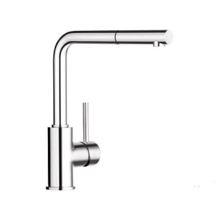 Bateria kuchenna Blanco MIDA z silgranitu, chrom/perłowoszary- sanitbuy.pl