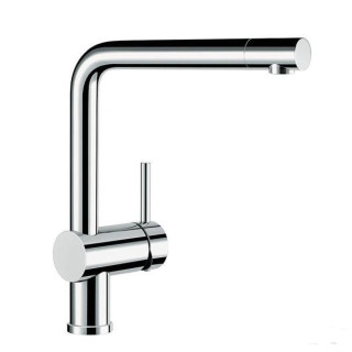 Bateria kuchenna Blanco DARAS-S z wyciaganą wylewką, kawowy- sanitbuy.pl