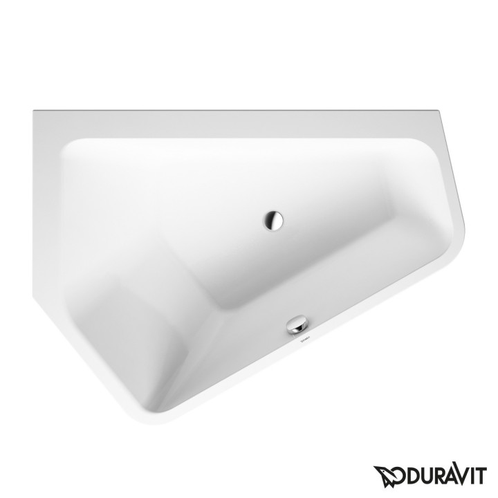 Wanna przyścienna Duravit P3 Comforts 180x80 cm ze zintegrowaną obudową.- sanitbuy.pl