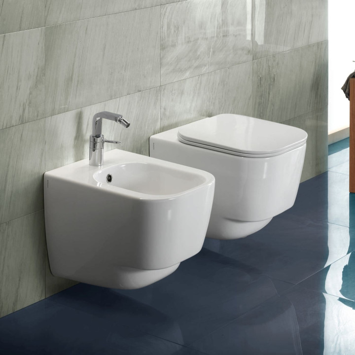 Bidet Hatria Le Fiabe stojący 37x55,5 cm, biały- sanitbuy.pl