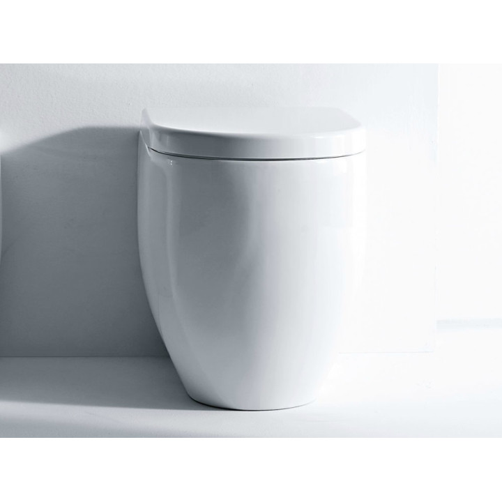 Miska  Kerasan Flo 36x52 cm, stojąca, odpływ uniwersalny- sanitbuy.pl