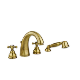 Bateria umywalkowa  Eurorama Anais wysoka, łamana, chrom- sanitbuy.pl