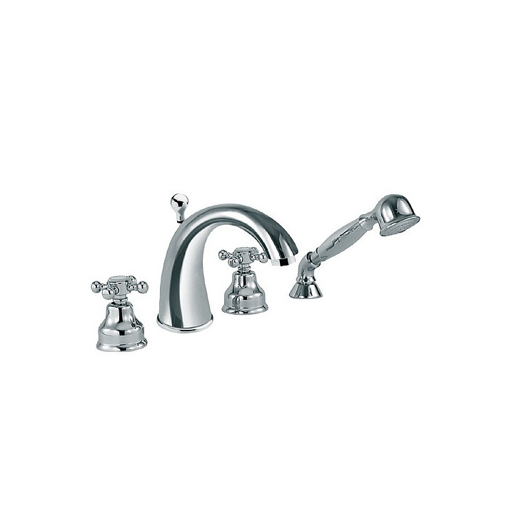 Bateria umywalkowa  Eurorama Anais wysoka, łamana, chrom- sanitbuy.pl