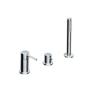 Bateria wannowa Eurorama Net podtynkowa, chrom- sanitbuy.pl