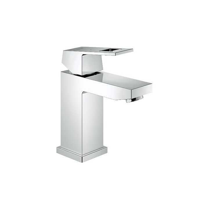 Bateria umywalkowa Grohe Eurocube stojąca, wys. 186 mm, chrom, jednootworowa, ogranicznik przepływu- sanitbuy.pl
