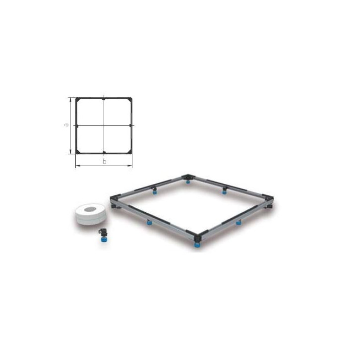 Rama montażowa do brodzików Kaldewei Conoflat o wymiarach max. 120x120 cm, model 5300- sanitbuy.pl