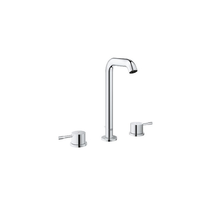 Bateria umywalkowa GRohe Essence stojąca, wys. 193 mm, chrom, 3-otworowa,- sanitbuy.pl