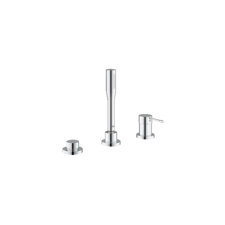 Bateria wannowa Grohe Essence stojąca, wys. 251 mm, chrom, 3-otworowa- sanitbuy.pl