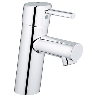 Bateria umywalkowa Grohe Concetto stojąca, wys. 185 mm, chrom, jednootworowa, ogranicznik przepływu - sanitbuy.pl
