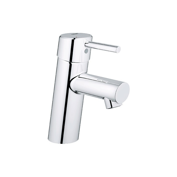 Bateria umywalkowa Grohe Concetto stojąca, wys. 185 mm, chrom, jednootworowa, ogranicznik przepływu - sanitbuy.pl
