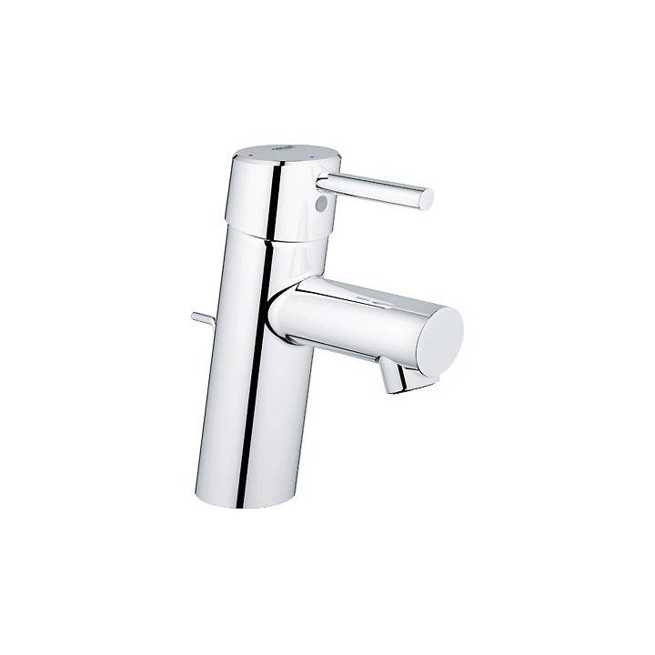 Bateria umywalkowa Grohe Concetto stojąca, wys. 185 mm, chrom, jednootworowa, ogranicznik przepływu - sanitbuy.pl