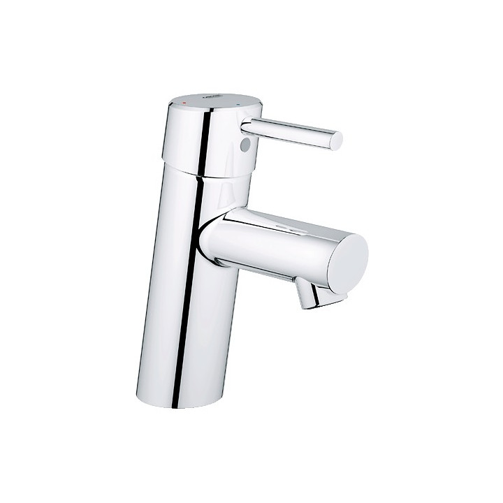 Bateria umywalkowa Grohe Concetto stojąca, wys. 185 mm, chrom, jednootworowa, z opuszczanym łańcuszkiem- sanitbuy.pl