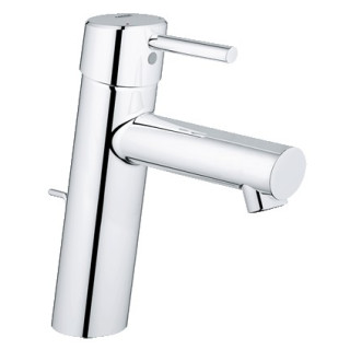 Bateria umywalkowa Grohe Concetto stojąca, wys. 185 mm, chrom, jednootworowa, z zestawem odpływowym- sanitbuy.pl