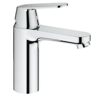 Bateria umywalkowa Grohe Eurosmart Cosmopolitan stojąca, wys. 206 mm, chrom,  jednouchwytowa, z zestawem odpływowym- sanitbuy.pl
