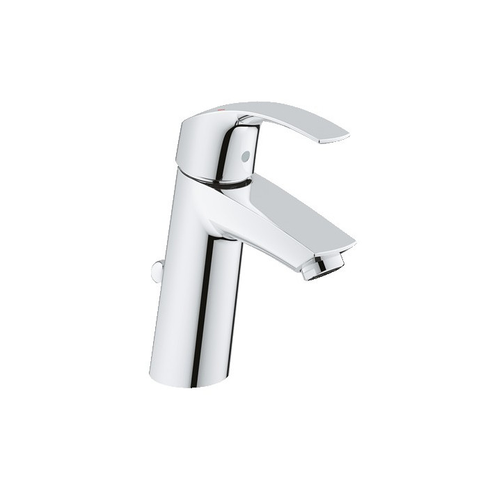 Bateria umywalkowa Grohe Eurosmart stojąca, wys. 184 mm, chrom, jednootworowa- sanitbuy.pl
