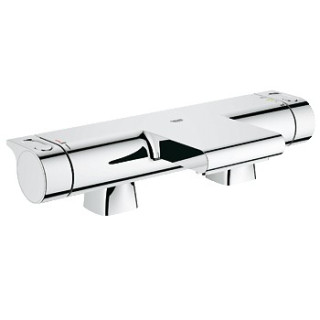 Bateria wannowa Grohe Grohtherm 2000 ścienna, szer. 317 mm, chrom, termostatyczna- sanitbuy.pl