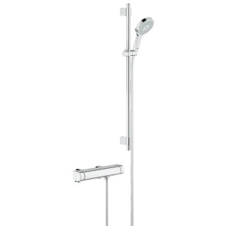 Bateria prysznicowa Grohe Grohtherm 2000 ścienna, szer. 317 mm, chrom, termostatyczna- sanitbuy.pl