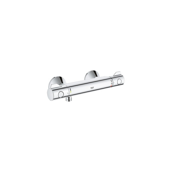 Bateria prysznicowa Grohe Grohtherm 800 ścienna, szer. 305 mm, chrom, termostatyczna- sanitbuy.pl