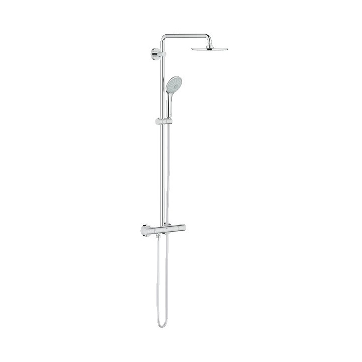 System prysznicowy GROHE Euphoria Cube XXL System 230 dł. ramienia 472 mm, chrom, z termostatem- sanitbuy.pl