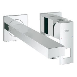 Bateria umywalkowa GROHE Eurocube ścienna, dł. 231 mm, chrom- sanitbuy.pl