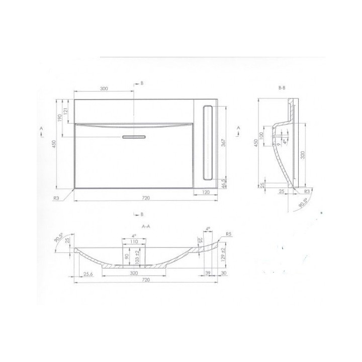 Umywalka Marmite Clary 400- sanitbuy.pl