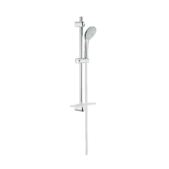 Zestaw prysznicowy GROHE Euphoria 110 Duo ścienny, dł. 470 - 620 mm, chrom, 2 strumienie, bez ogranicznika przepływu- sanitbuy.p