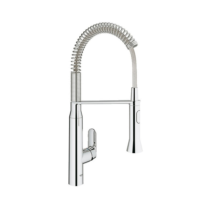Bateria kuchenna Grohe K7 wylewka z prysznicem- sanitbuy.pl