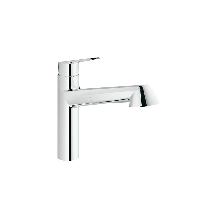 Bateria kuchenna GROHE Europlus 1/2" stojąca, wys. 241 mm, chrom, jednouchwytowa- sanitbuy.pl