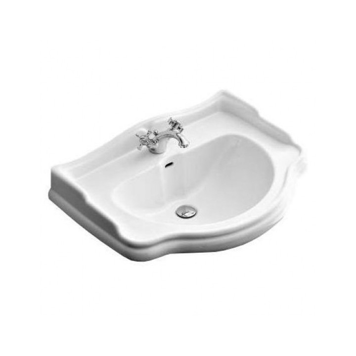 Umywalka Kerasan Retro 73x54 cm jednootworowa- sanitbuy.pl