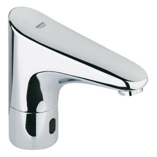 Bateria umywalkowa elektroniczna GROHE Europlus E stojąca, wys. 149 mm, chrom, z mieszaczem- sanitbuy.pl
